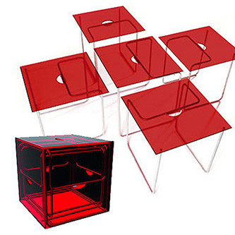 Tables gigognes, MILAN