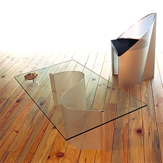 Table basse, mobilier souple